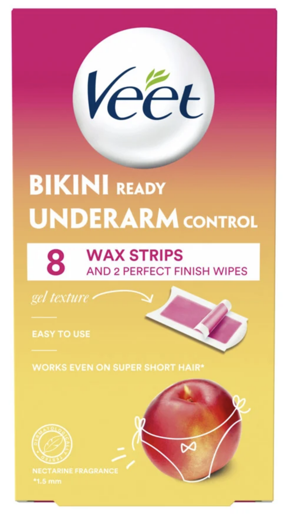 Veet Bikini Underarm Strips Pcs