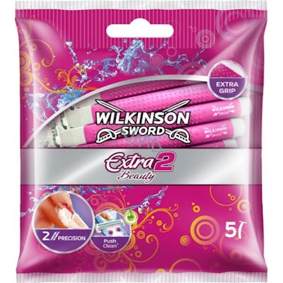 Wilkinson Sword Extra 2 Beauty Wegwerpscheermesjes 5 st