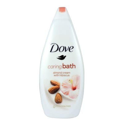 Dove Caring Bath Almond Cream Met Hibiscus 750 ml