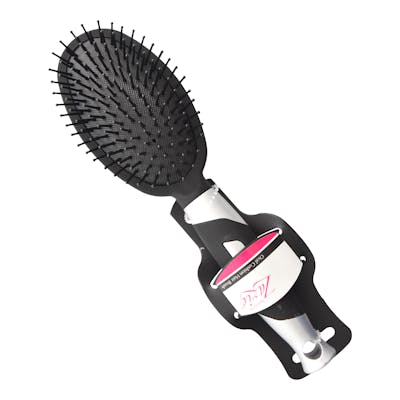 Zazie Oval Cushion Hair Brush Black 1 st