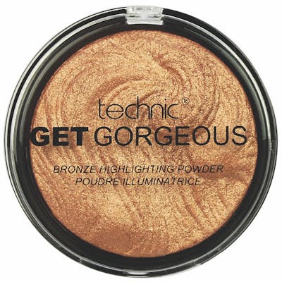 Technic Get Gorgeous Bronze Highlighting Powder 24CT Gold 6 g