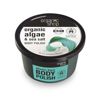Organic Shop Organic Atlantic Algae &amp; Sea Salt Body Polish 250 ml