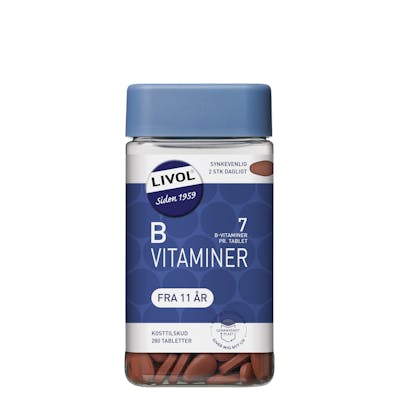 Livol Mono Stærk B-Vitamin 280 kpl