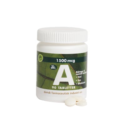 DFI Vitamine A - 1500 mcg 90 tabletten
