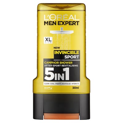 L&#039;Oréal Men Expert 5in1 Shower Gel Invincible Sport 300 ml