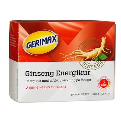 Gerimax Inkivääri Energia 120 kpl