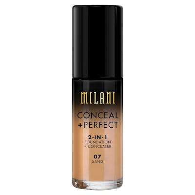 Milani Conceal + Perfect 2in1 Foundation + Concealer 07 Sand 30 ml