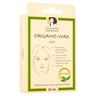 Hanne Bang Organic Wax Face 20 st