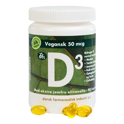 DFI Vitamine D3 - 50 mcg 90 capsules