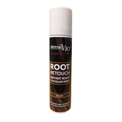 DermaV10 Root Retouch Root Concealer Spray Brown 75 ml
