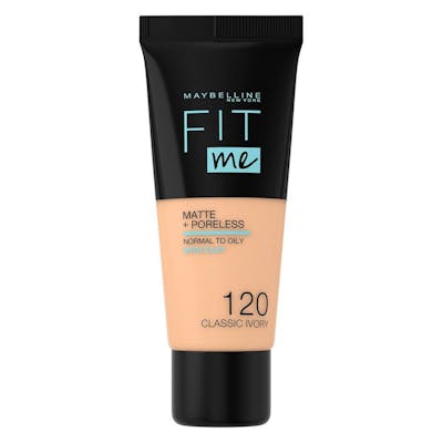 Maybelline Fit Me Matte &amp; Poreless Foundation 120 Classic Ivory 30 ml