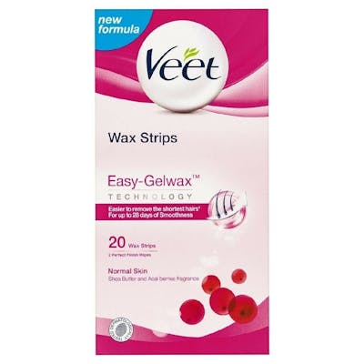 Veet Easy-Gelwax Wax Strips Normal Skin 20 st