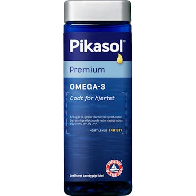 Pikasol Omega-3 Premium 140 kpl