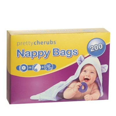 Pretty Cherubs Nappy Bags 200 stk