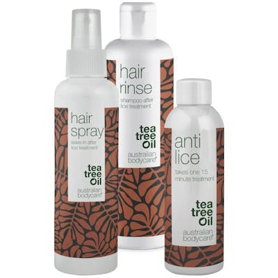 Australian Bodycare Head Lice Kit Hair Spray &amp; Hair Rinse &amp; Anti Lice 150 ml + 250 ml + 100 ml