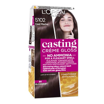 L&#039;Oréal Casting Creme Gloss Cool Brunette 5102 Cool Mocha 1 st