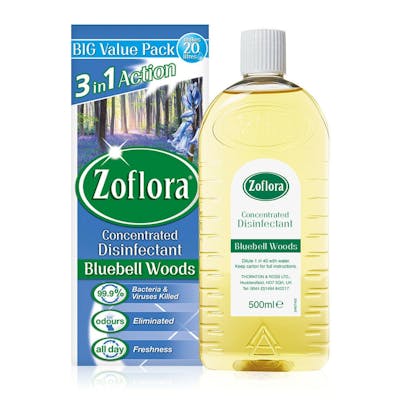 Zoflora Concentrated Disinfectant Bluebell Woods 500 ml