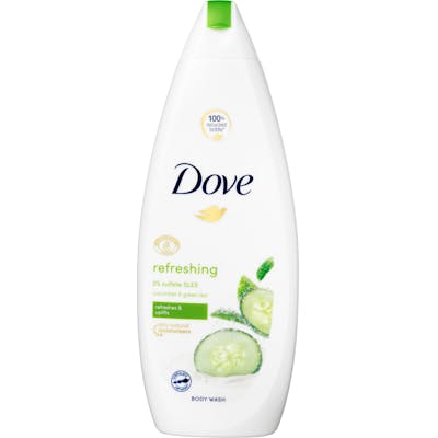Dove Refreshing Body Wash With Cucumber &amp; Green Tea 600 ml