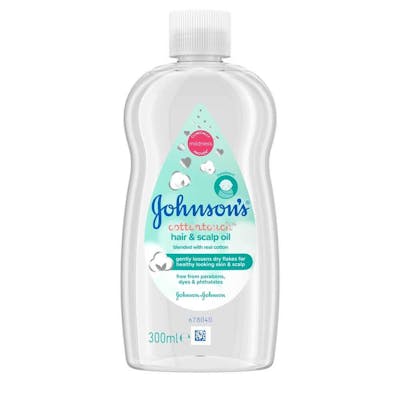 Johnson&#039;s Baby Cotton Touch Hair &amp; Scalp Oil 300 ml