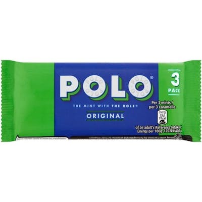 Polo Orinigal Mint 3 Pack 102 g