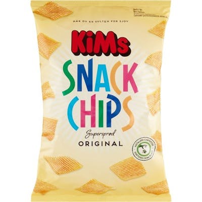 Kims Snack Chips Original 160 g