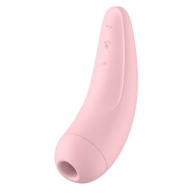 Satisfyer Curvy 2+ Pink Air Pulse Stimulator &amp; Vibration 1 st