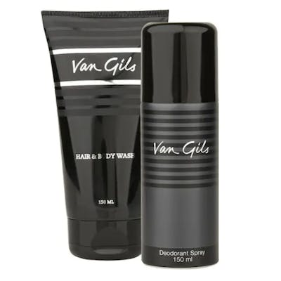 Van Gils Strictly For Men Deo Spray &amp; Body Wash 2 x 150 ml
