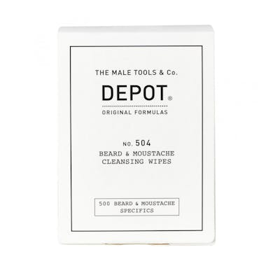 Depot No. 504 Beard Cleansing Wipes 12 st