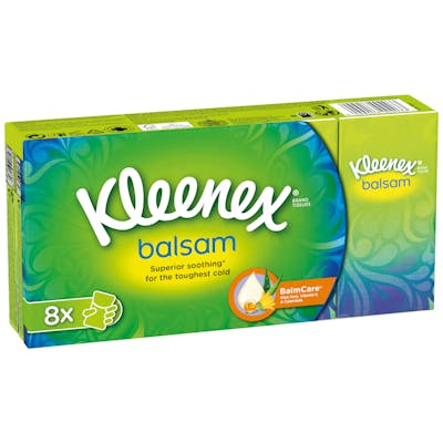 Kleenex Balsam Pocket Tissues 8 st