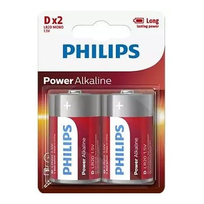 Philips Power Alkaline LR20 2 st