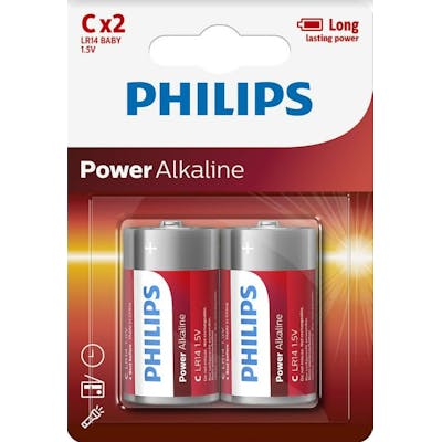 Philips Power Alkaline LR14 2 st