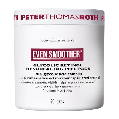 Peter Thomas Roth Even Smoother Glycolic Retinol Resurfacing Peel Pads 60 st
