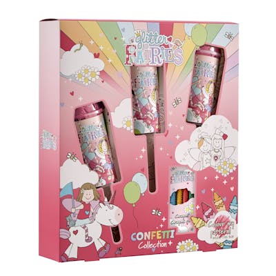 Grace Cole Confetti Collection Glitter Fairies Bath Confetti 3 x 25 g + 1 st